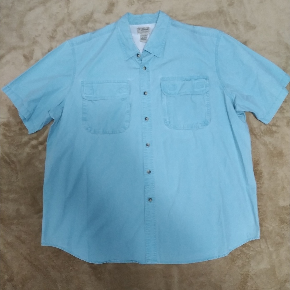 Light Blue L.L. Bean Shirt